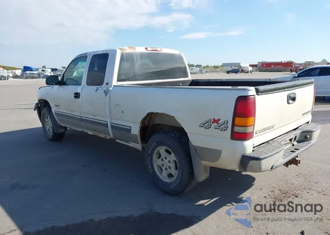 2000 Chevrolet Silverado 1500 Lt из США, поврежденный, VIN 2GCEK19T8Y1210350